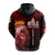 Custom Kolisi Tonga Atele Old Boys Hoodie Red Lions LT7 - Polynesian Pride