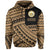 Polynesian Protect Mauna Kea Kanaka Maoli Hawaii Hoodie Gold Quarter Style - Polynesian Pride