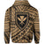 Polynesian Protect Mauna Kea Kanaka Maoli Hawaii Hoodie Gold Quarter Style - Polynesian Pride