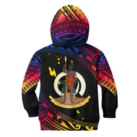 Vanuatu Proud To Be A Ni-Van - Polynesian Pattern KID Hoodie - Torba Province LT7 - Polynesian Pride