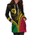 Vanuatu Personalised Hoodie Dress Proud Ni - Van Special Version LT7 Black - Polynesian Pride