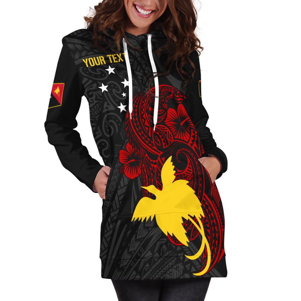 Personalised Papua New Guinea 47th Independence Hoodie Dress Tribal Turtle LT7 - Polynesian Pride