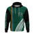 Hawaii Rainbow Warriors Hoodie Tribal Arrows Style LT7 Pullover Hoodie Green - Polynesian Pride