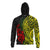 Hawaii Hoodie Polynesian Patterns With Hibiscus Flowers Unisex YELLOW - Polynesian Pride