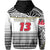 Custom Papua New Guinea Rugby Zip Hoodie PNG Impressive Custom Text and Number - Polynesian Pride