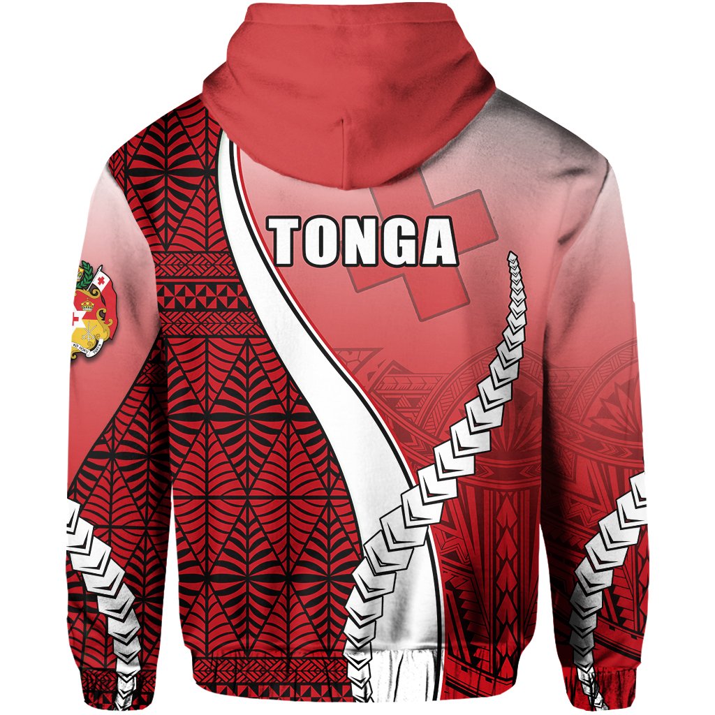Tonga Rugby Hoodie Confident Polynesian - Polynesian Pride