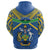 Solomon Islands Zip Hoodie Simple Coat of Arms Rugby - Polynesian Pride