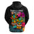 Custom Tahiti Couple Tiki Hoodie Tropical Tribal LT9 - Polynesian Pride