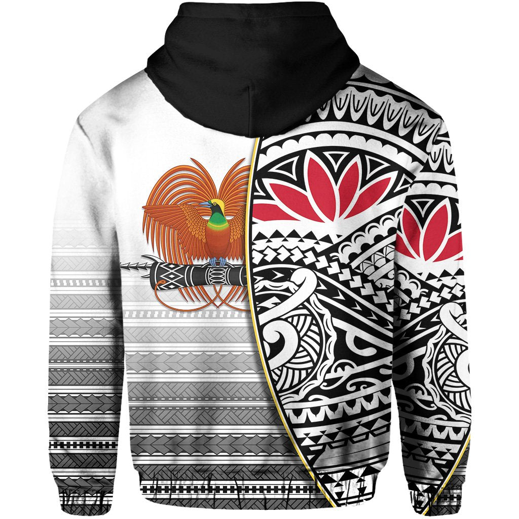 Papua New Guinea Rugby Hoodie PNG Impressive - Polynesian Pride