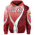 Custom Tonga Rugby Hoodie Confident Polynesian Unisex Red - Polynesian Pride