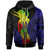 Polynesian Zip up Hoodie Polynesian Octopus Number Style Zero Unisex Black - Polynesian Pride