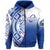 Custom Manu Samoa Rugby Zip Hoodie Impressive Version Custom Text and Number - Polynesian Pride