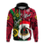 Vanuatu Christmas Joyeux Nol Santas God Yumi Hoodie LT2 - Polynesian Pride