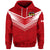 PolynesianPride Tonga Rugby Tongan Kupesi Ngatu Design Hoodie LT9 Pullover Hoodie Red - Polynesian Pride