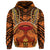 Hawaii Mauna Kea Polynesian Hoodie Kako Style - Polynesian Pride