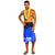 Hawaii Polynesian Lavalava - Hawaii Humpback Whale Blue One Size Blue - Polynesian Pride