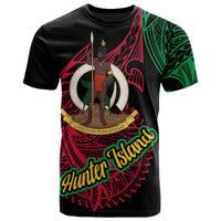 Vanuatu T Shirt Hunter Island Seal of Vanuatu Special Style Unisex Black - Polynesian Pride