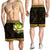 Hawaii Kanaka Maoli Men's Shorts - Polynesian Gold Patterns Collection - Polynesian Pride