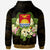 Kiribati Hoodie Polynesian Gold Patterns Collection - Polynesian Pride