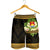 Kiribati Men's Shorts - Polynesian Gold Patterns Collection - Polynesian Pride