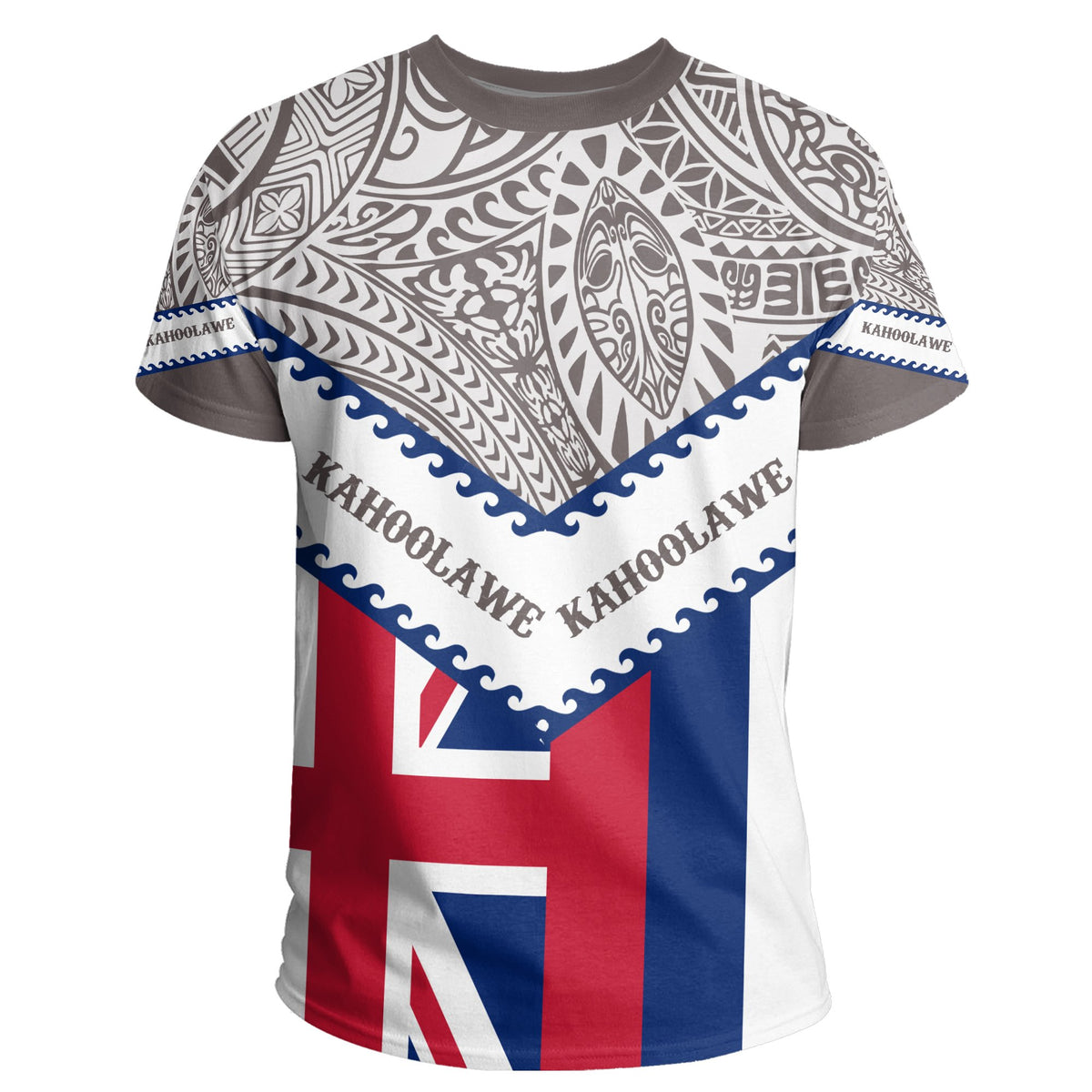 Hawaii Flag Kahoolawe T Shirt Mit Style - Polynesian Pride