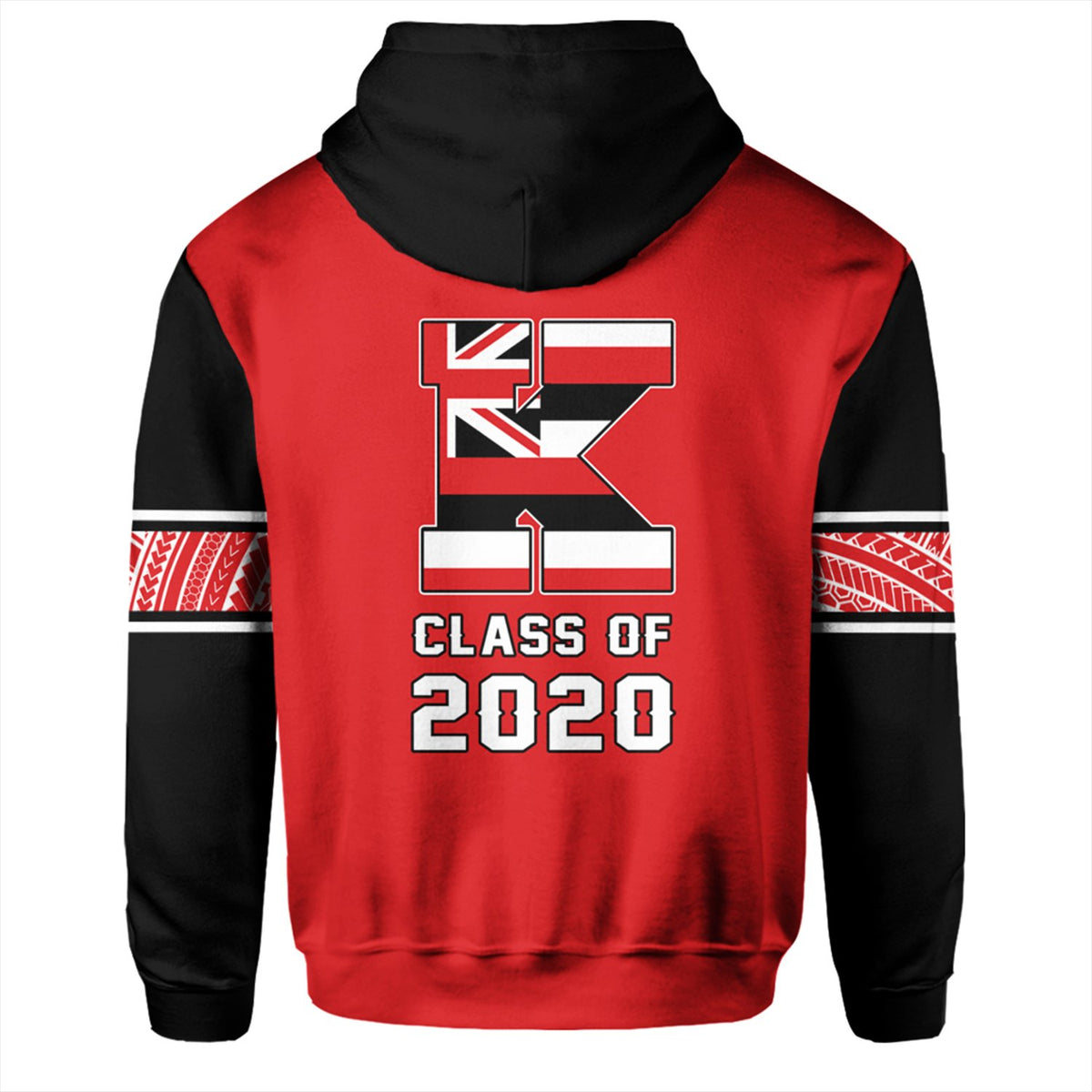 Custom Hawaii Hoodie Kahuku High Custom Your Class Zip Hoodie - Polynesian Pride
