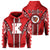 Hawaii Hoodie Kahuku High Pullover Hoodie Unisex Red - Polynesian Pride