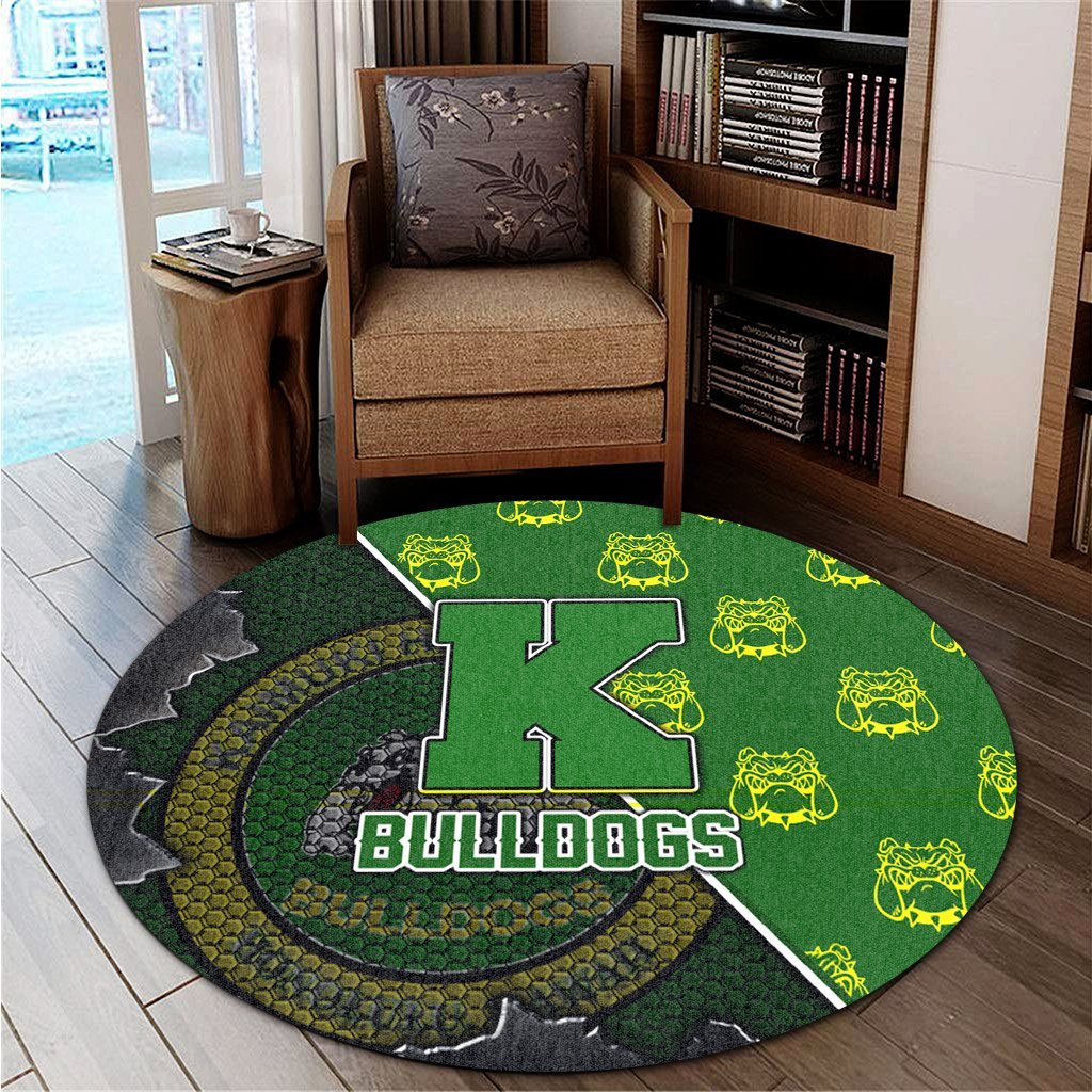 Hawaii - Kaimuki High Round Carpet - AH Round Carpet Green - Polynesian Pride