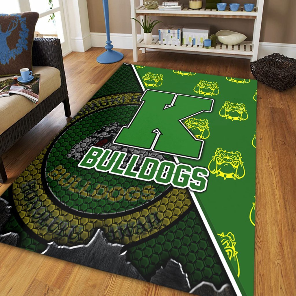 Hawaii Area Rug - Kaimuki High Area Rug - AH Green - Polynesian Pride