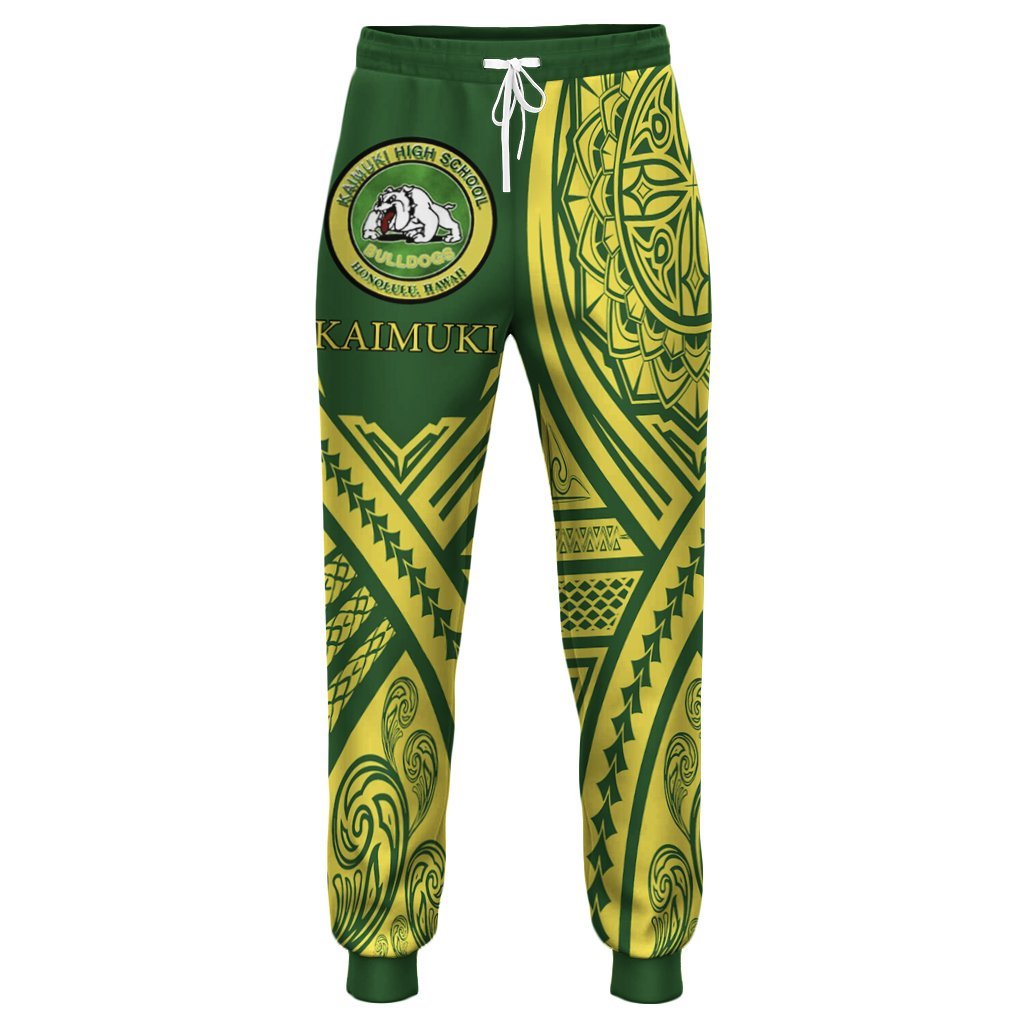 Hawaii - Kaimuki High Joggers Pant AH Unisex Green - Polynesian Pride