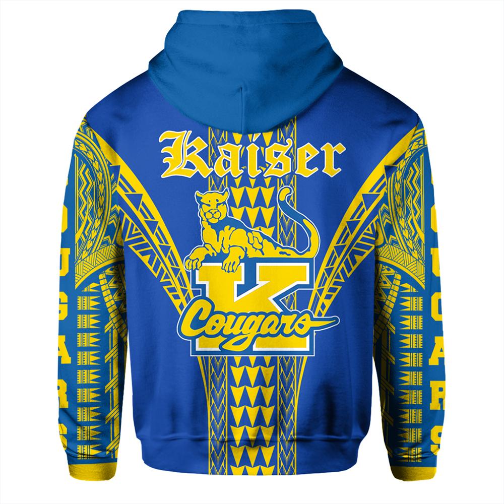 Hawaii Hoodie Kaiser High Zip Hoodie - Polynesian Pride