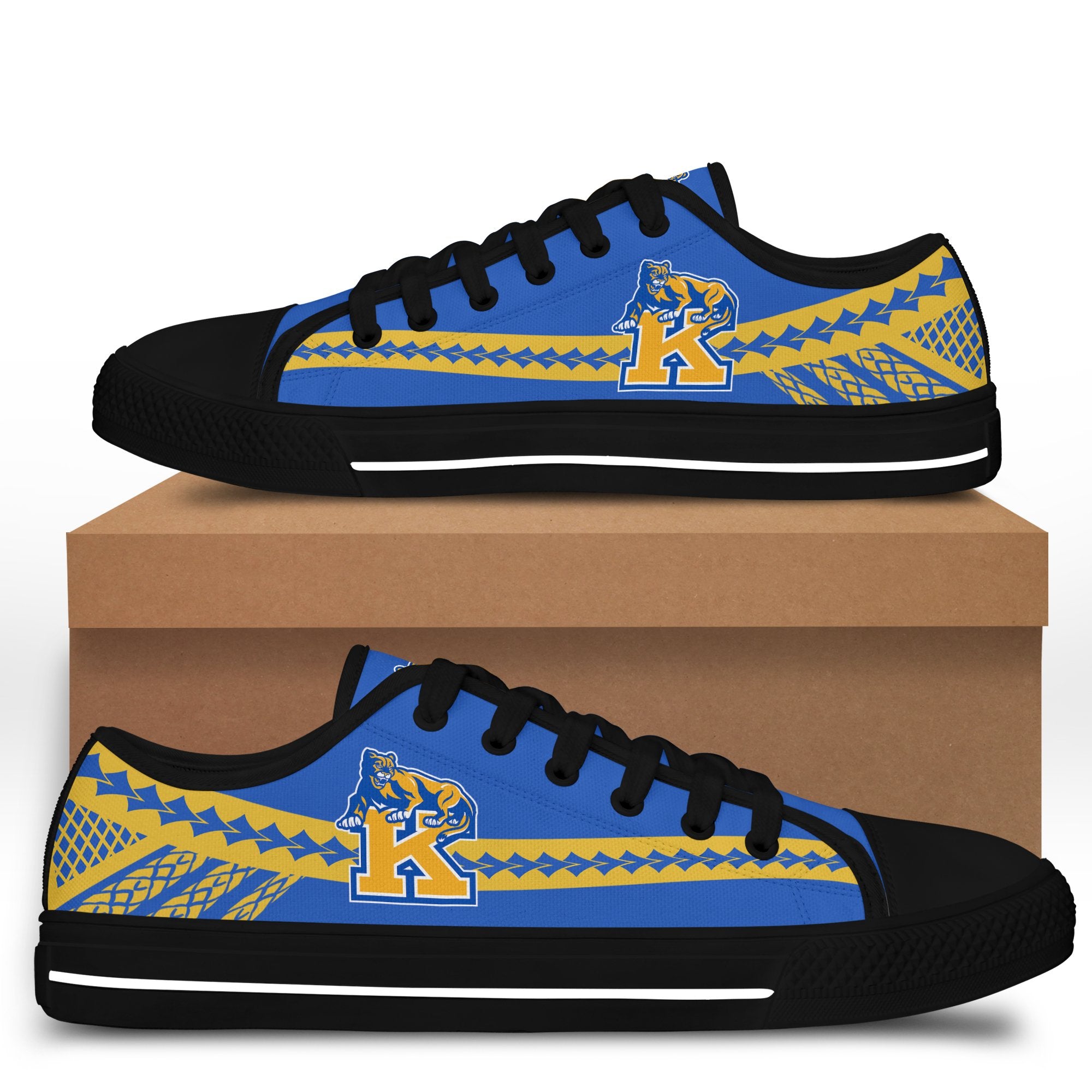 Hawaii - Kaiser High Low Top Shoes - AH - Polynesian Pride