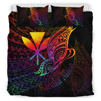 Hawaii Kanaka Maoli Bedding Set - Butterfly Polynesian Style - Polynesian Pride