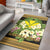 Hawaii Kanaka Maoli Area Rug - Polynesian Gold Patterns Collection Black - Polynesian Pride