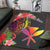 Hawaii Kanaka Maoli Area Rug - Tropical Hippie Style - Polynesian Pride