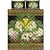 Hawaii Kanaka Maoli Quilt Bed Set - Polynesian Gold Patterns Collection - Polynesian Pride