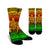 Kanaka Maoli Turtle Polynesian Crew Socks - AH Crew Socks White - Polynesian Pride