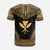 Hawaii Custom T Shirt Kanaka Maoli Polynesian Chief Tattoo Gold Version Unisex Gold - Polynesian Pride