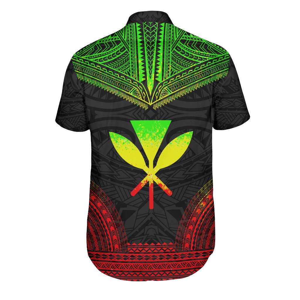 Kanaka Maoli Polynesian Chief Shirt - Reggae Version - Polynesian Pride