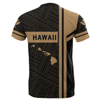 Kanaka Polynesian T Shirt Gold Morale Style - Polynesian Pride