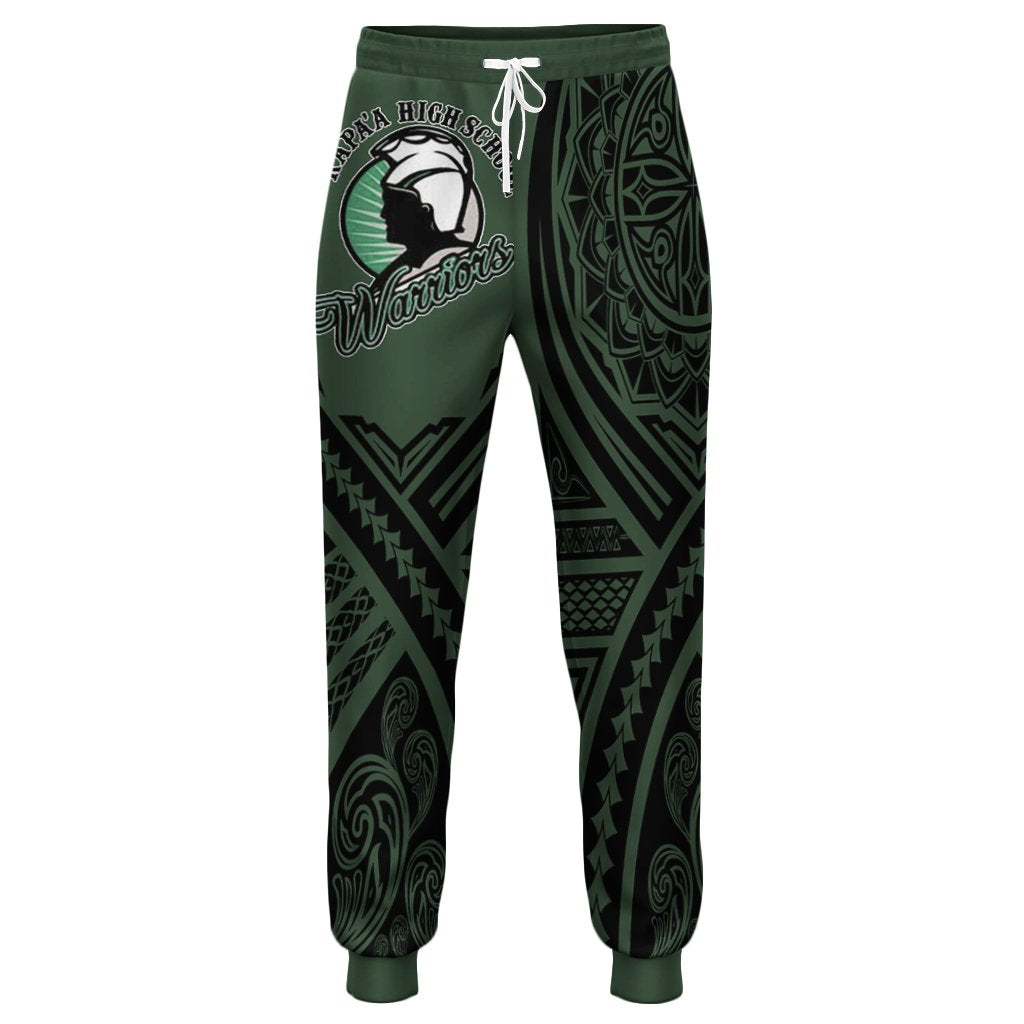 Hawaii - Kapaa High Joggers Pant AH Unisex Green - Polynesian Pride