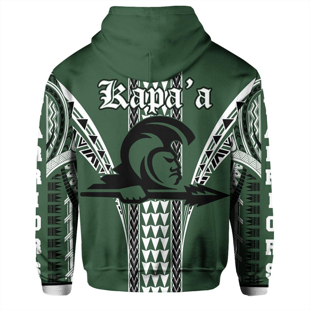 Hawaii Hoodie Kapaa High Zip Hoodie - Polynesian Pride