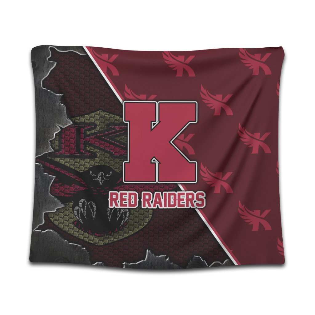 Hawaii - Kauai High Tapestry - AH Wall Tapestry Large 104" x 88" Red - Polynesian Pride