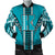 Hawaii Bomber Jacket - King Kekaulike High Bomber Jacket AH Turquoise Unisex - Polynesian Pride