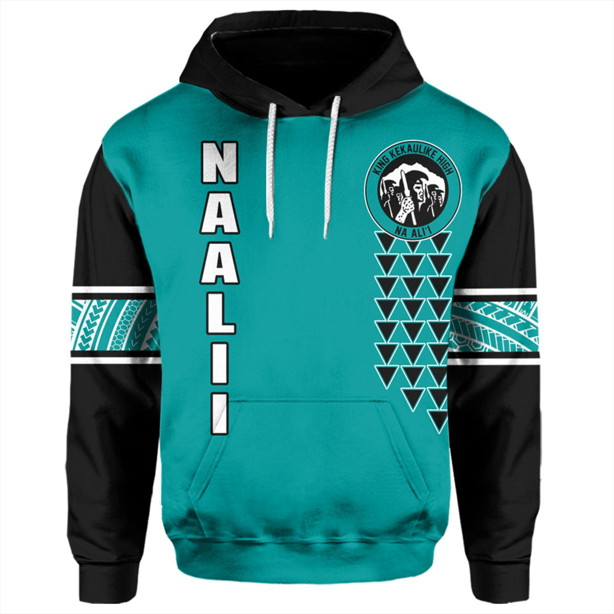 Custom Hawaii Hoodie King Kekaulike High Custom Your Class Pullover Hoodie - Polynesian Pride