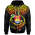 Kiribati Zip up Hoodie Lizard Good Chest Unisex Reggae - Polynesian Pride