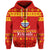 Kiribati Christmas Zip Hoodie Simple Style LT8 - Polynesian Pride