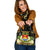 Kiribati Shoulder Handbag - Polynesian Gold Patterns Collection One Size Black - Polynesian Pride