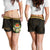 Kiribati Women's Shorts - Polynesian Gold Patterns Collection - Polynesian Pride