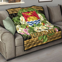Kiribati Premium Quilt - Polynesian Gold Patterns Collection - Polynesian Pride